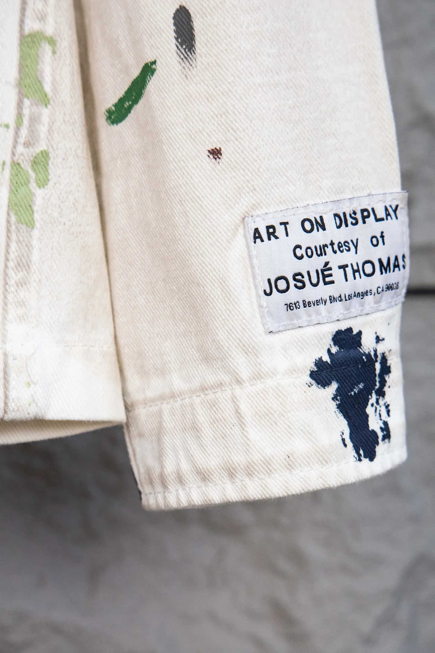Style number: M222 P300 Gallery Dept EP Jacket Hand-painted graffiti jacket American high street zipper jacket Size: S-XL